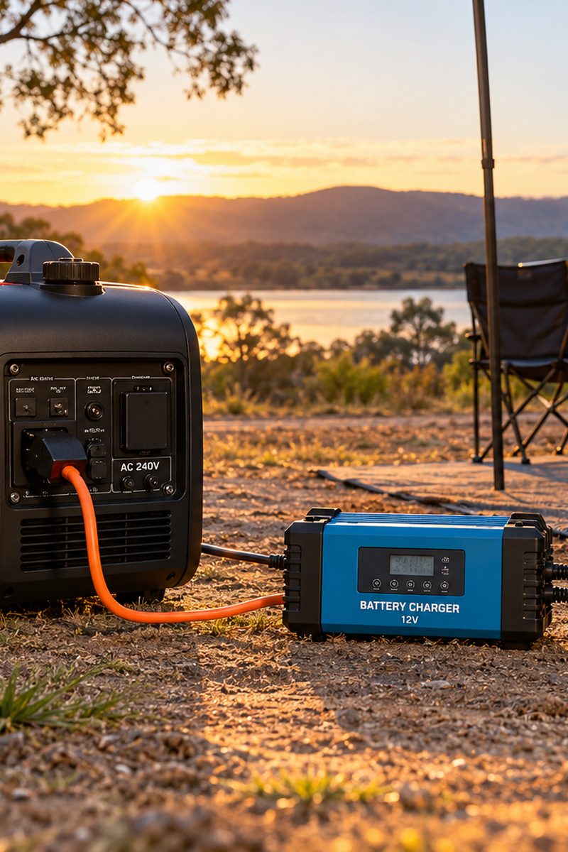 How to Charge a 12V Battery From a Generator
