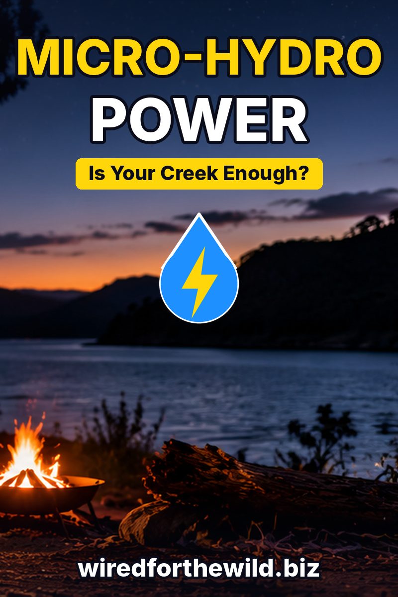Micro-Hydro Power: Is Your Creek Enough?